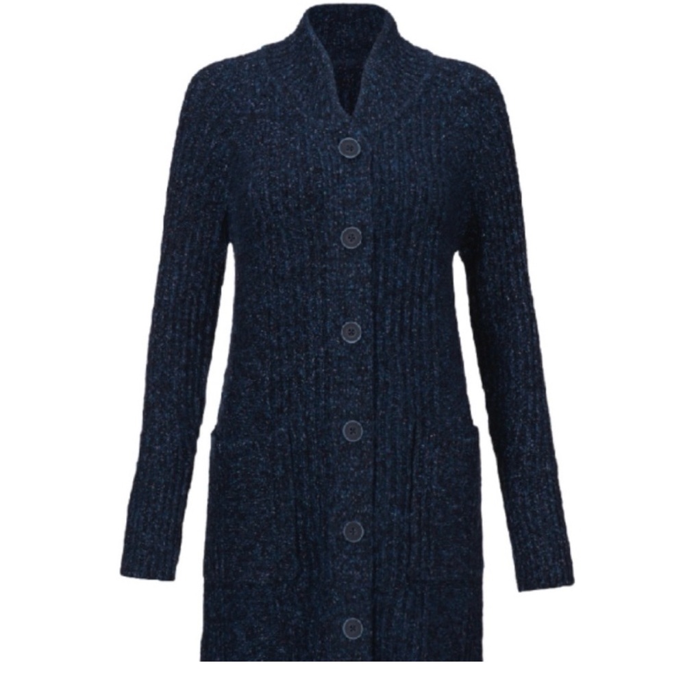 CAbi Women's Navy Blue Cardigan Sweater